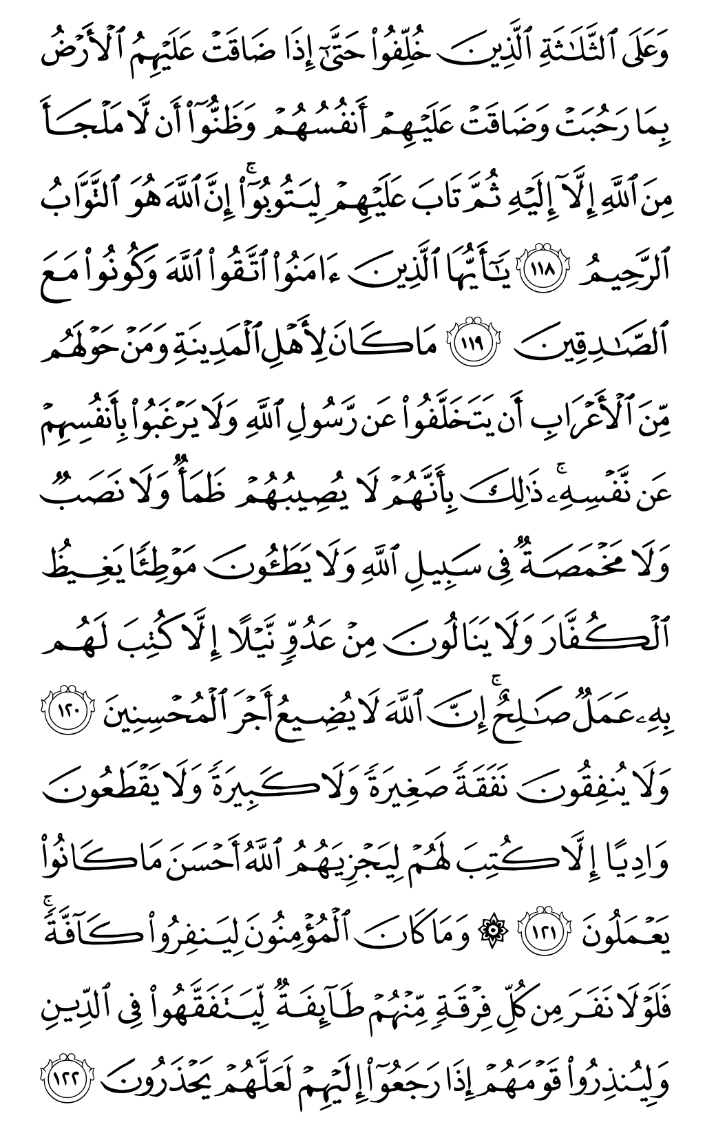 Mushaf page 206